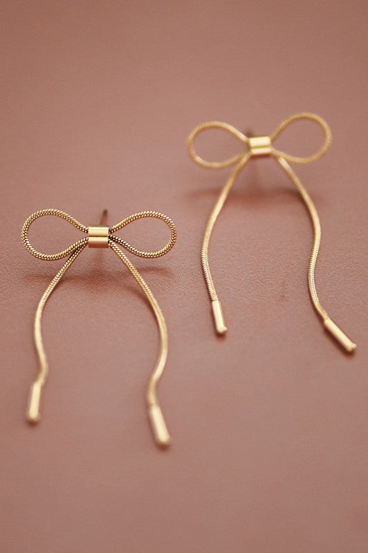 Amanda Bow Earrings